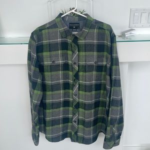 Billabong Dawson long sleeve button up flannel shirt